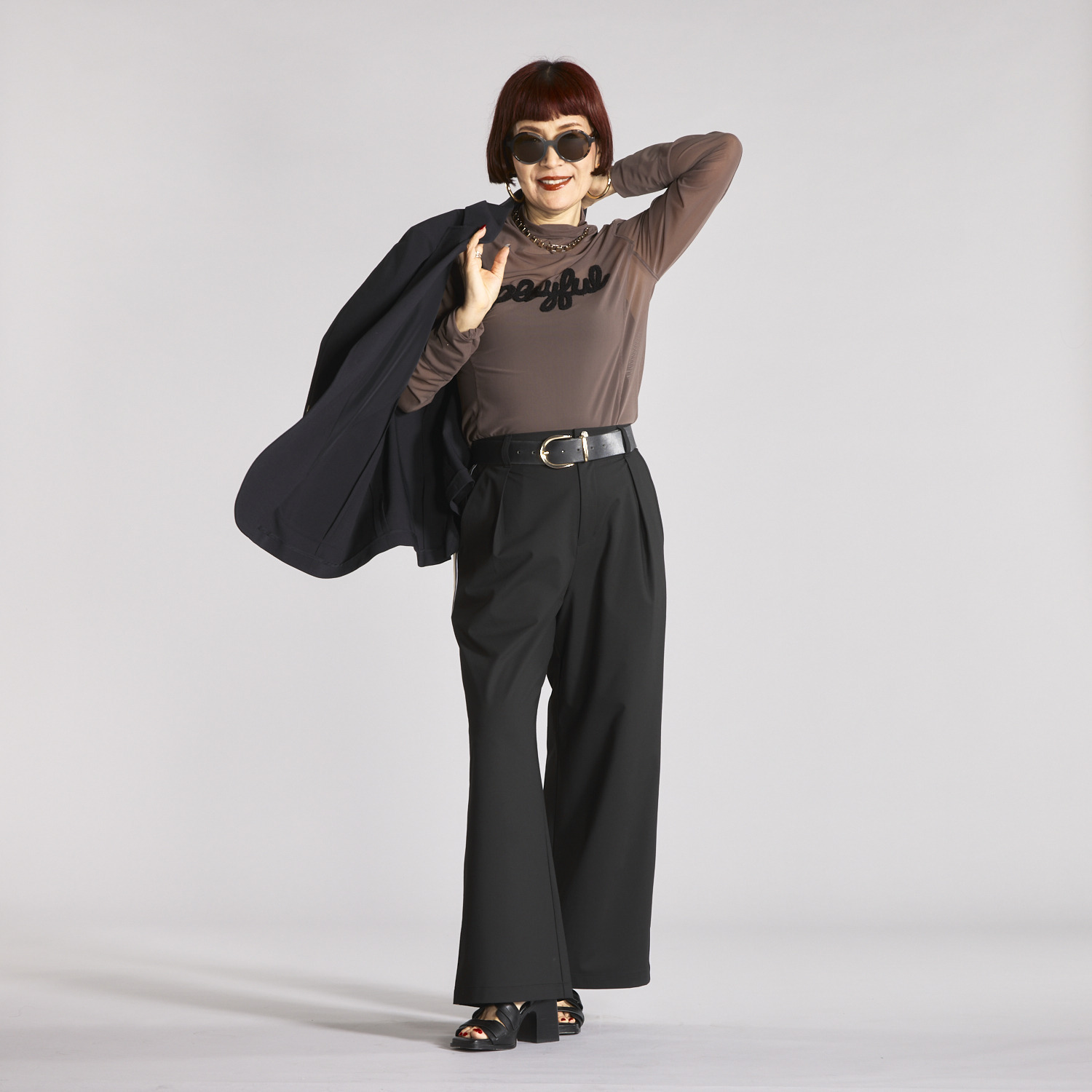 ボン・ブリコラージュ バイ　レイコ・ホウセンジ バイヤーイチ押し！ イマっぽさ満載の 大人のシアーチュール プルオーバー