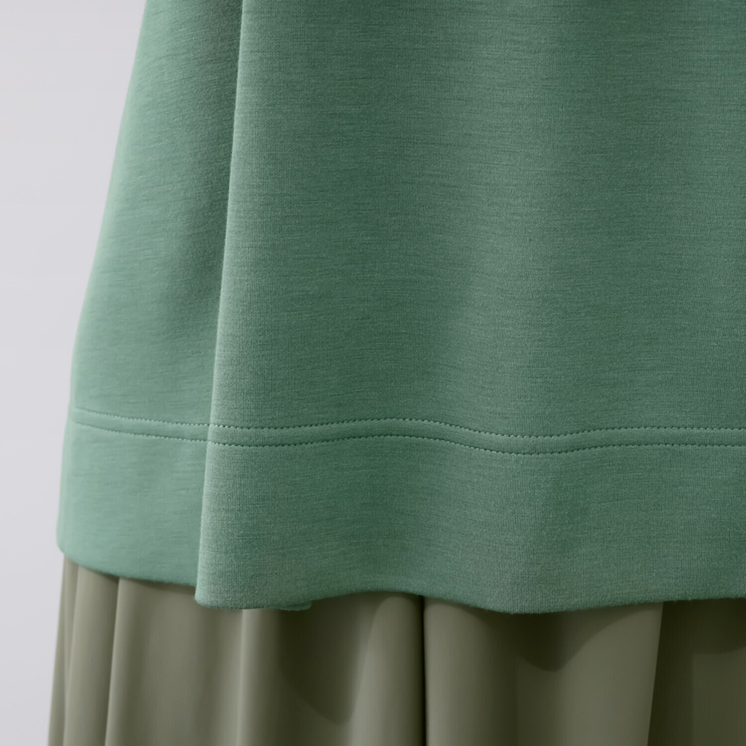 コモエリークローゼット リブテクスリーブ プルオーバー