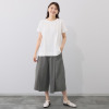 コモエリークローゼット ビッグタック コクーンシルエットパンツ