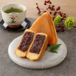 三重＜山田三方＞ 昔ながらの味わい 北海道産小豆使用　三方焼
