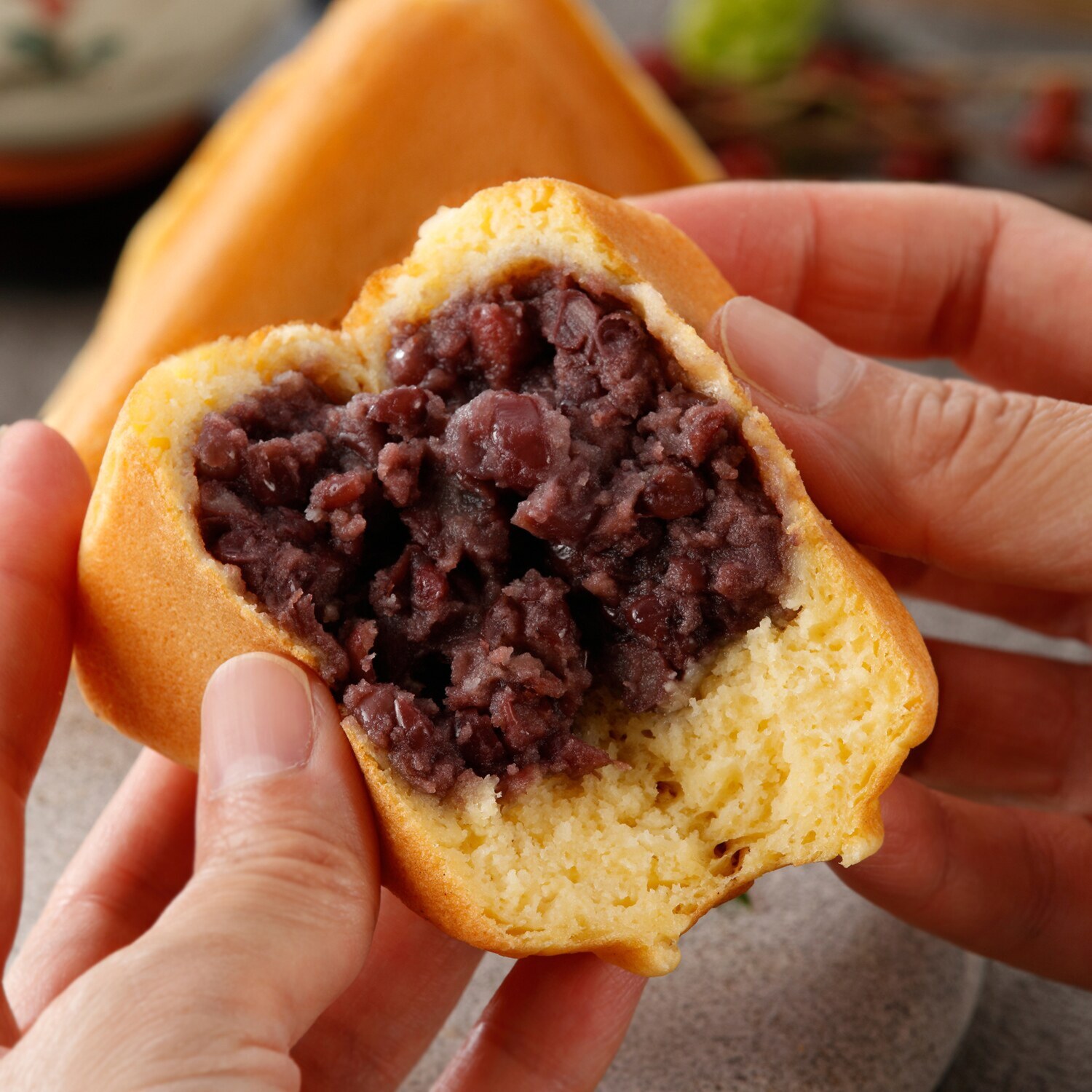 三重＜山田三方＞ 昔ながらの味わい 北海道産小豆使用　三方焼