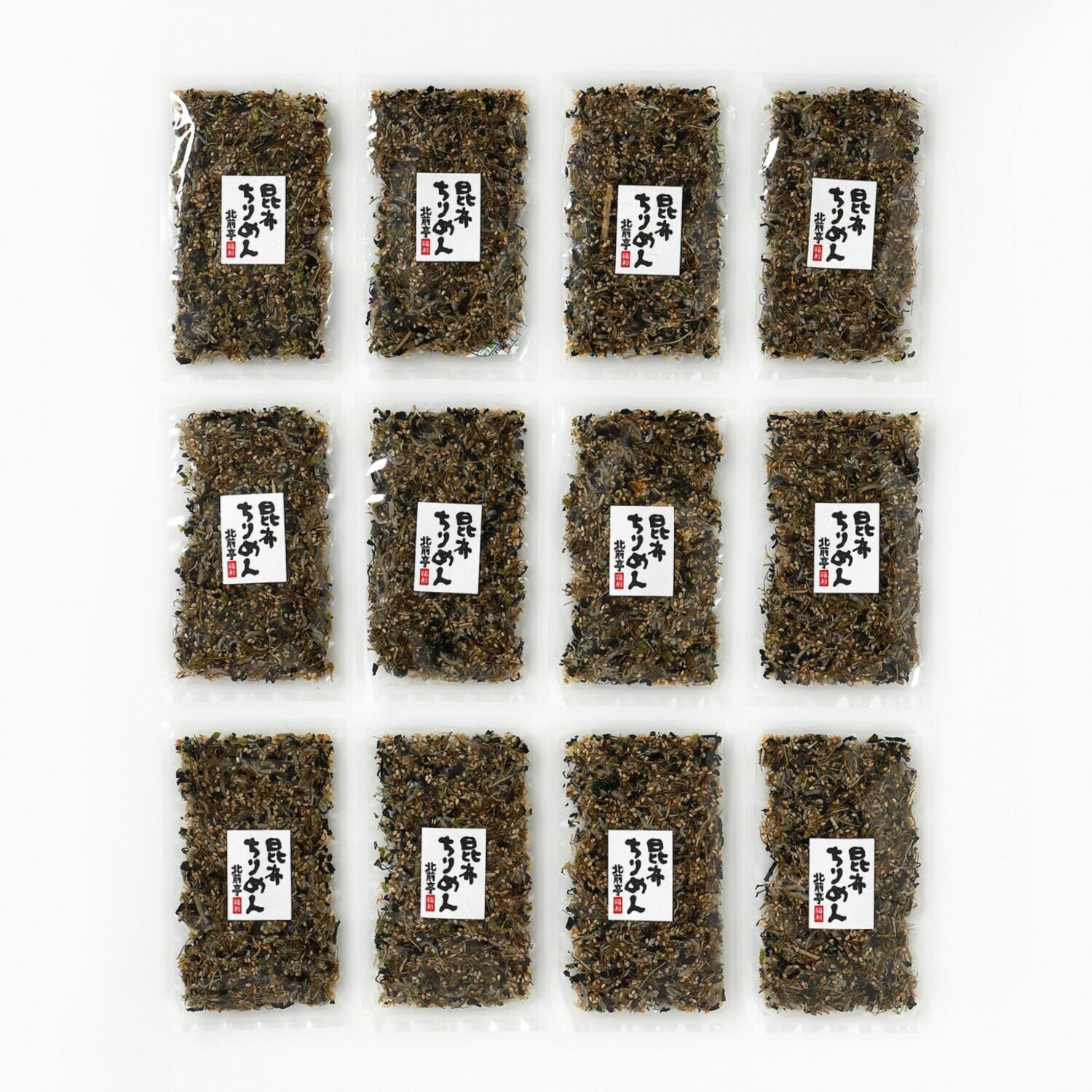 広島＜北前亭＞ 旨みあふれる 国産昆布ちりめん （広島菜入）