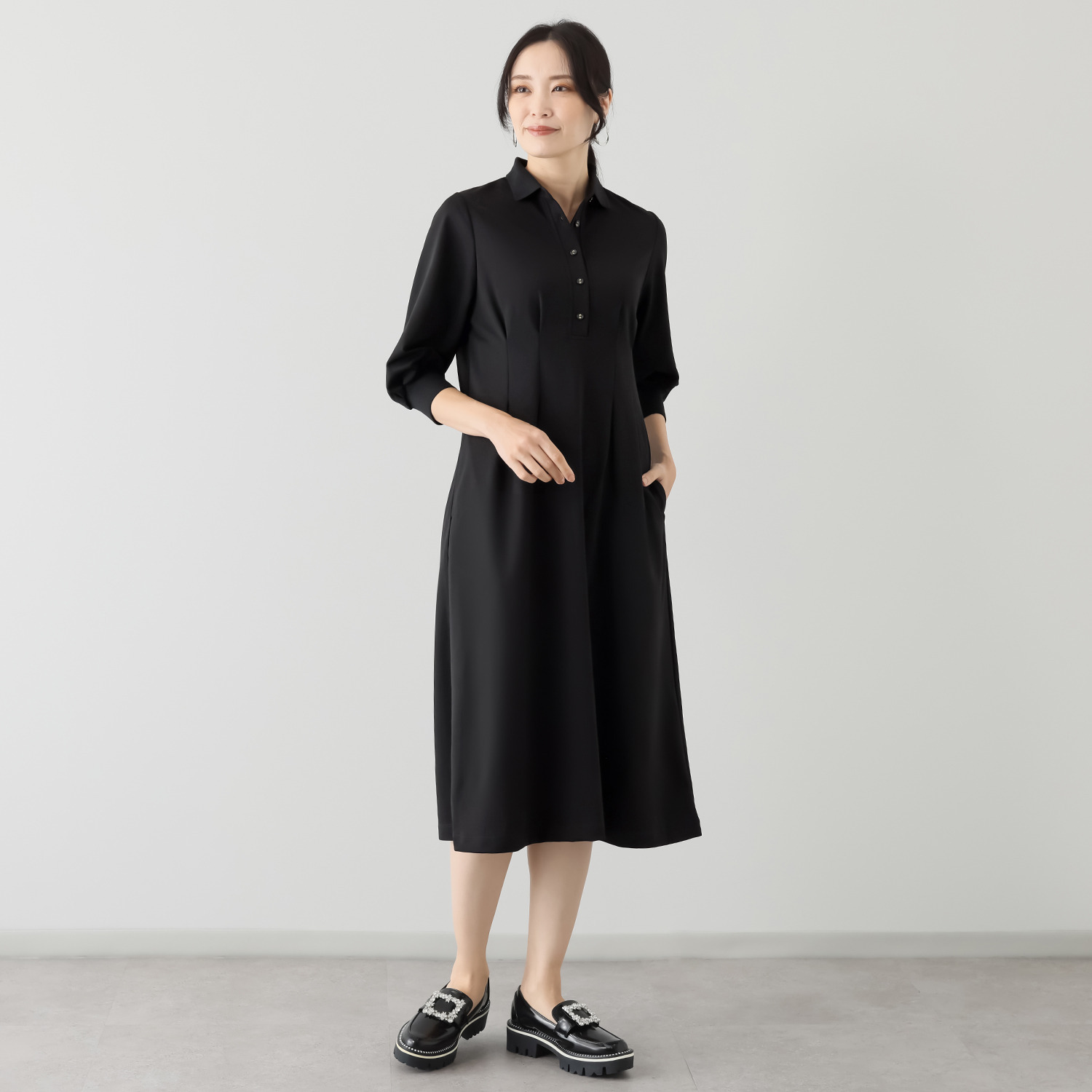 オジョウ テニスラヴァーのための スポーティー ポロワンピース