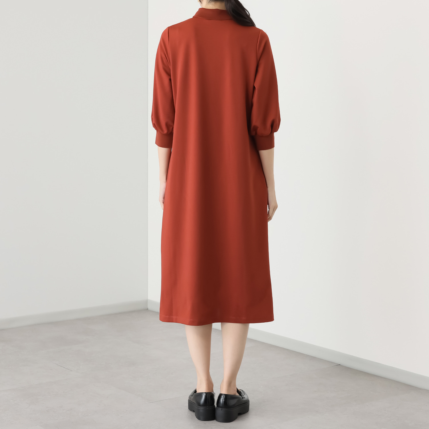 オジョウ テニスラヴァーのための スポーティー ポロワンピース