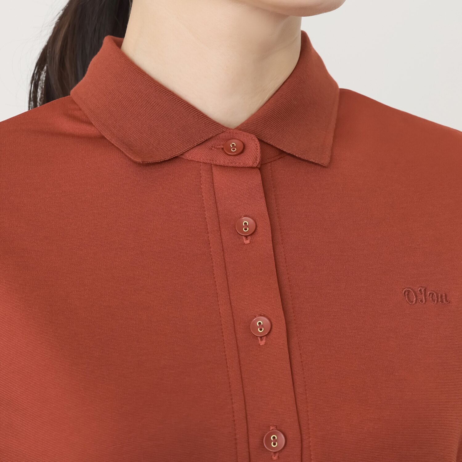 オジョウ テニスラヴァーのための スポーティー ポロワンピース