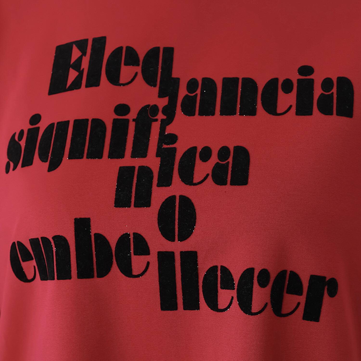 オン　ザ　エッジ サラッと肌心地抜群 フロッキー＆ラインテープ さりげなおしゃれ 長袖ロゴプルオーバー