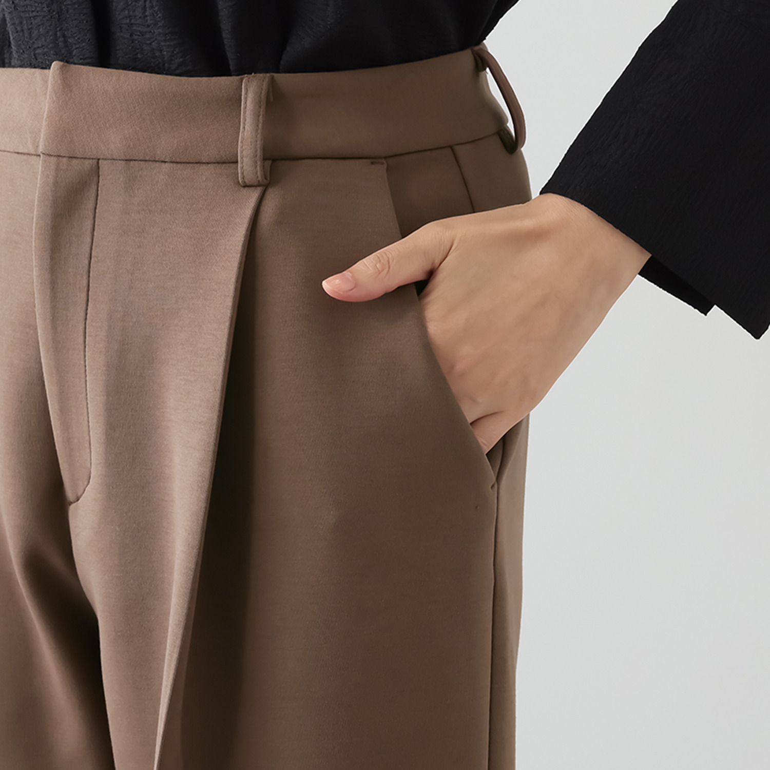 キリ　エ　キリ スポンジニット ハンサムパンツ