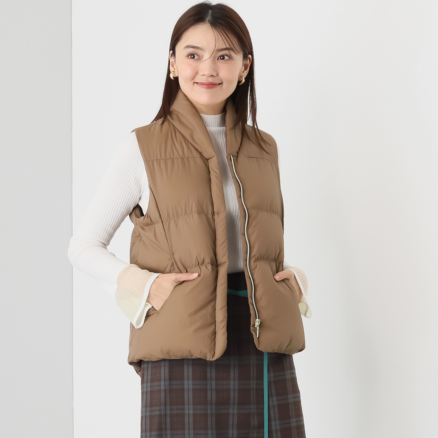 モリリン 羽毛入りヒーターベスト モバイルバッテリーセット