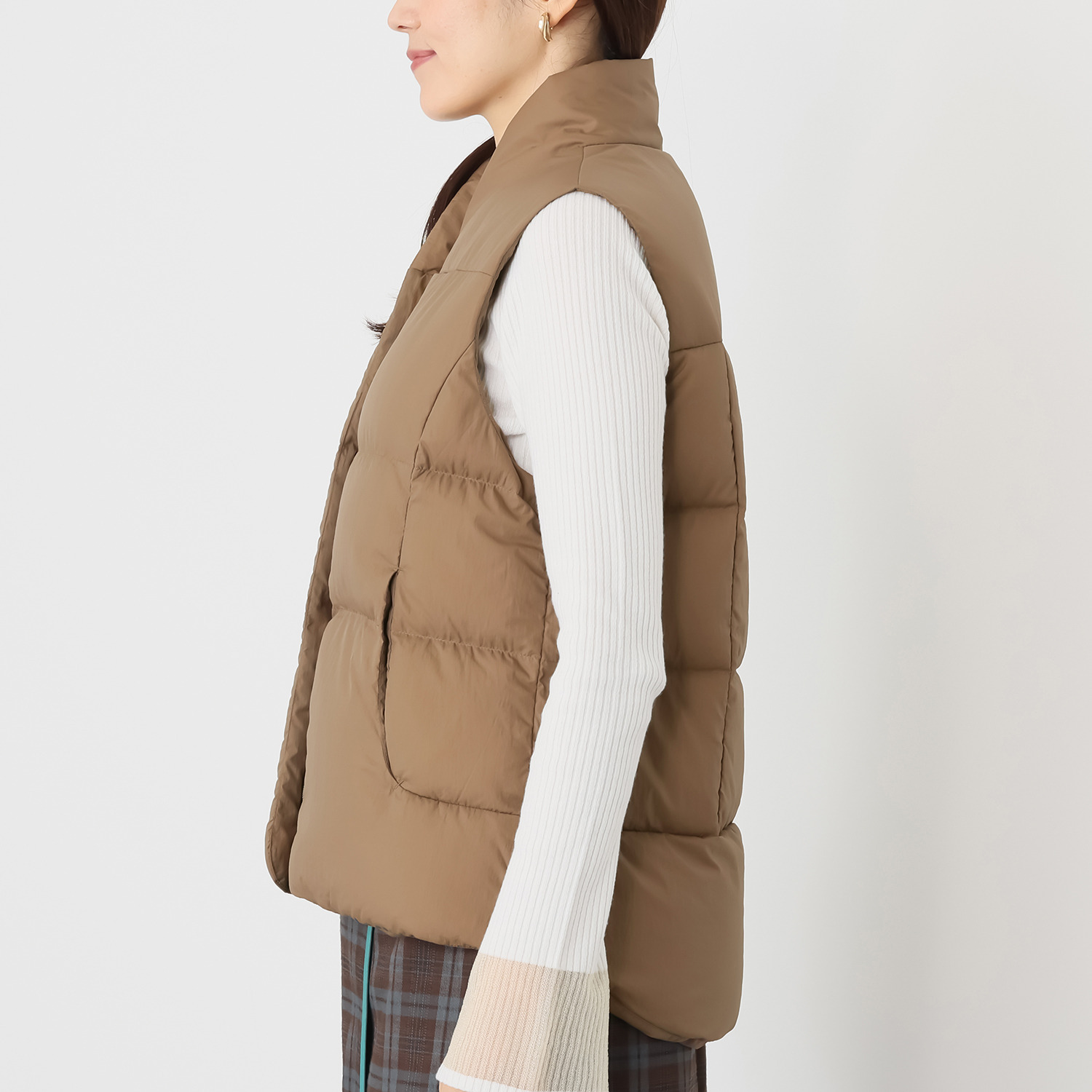 モリリン 羽毛入りヒーターベスト モバイルバッテリーセット