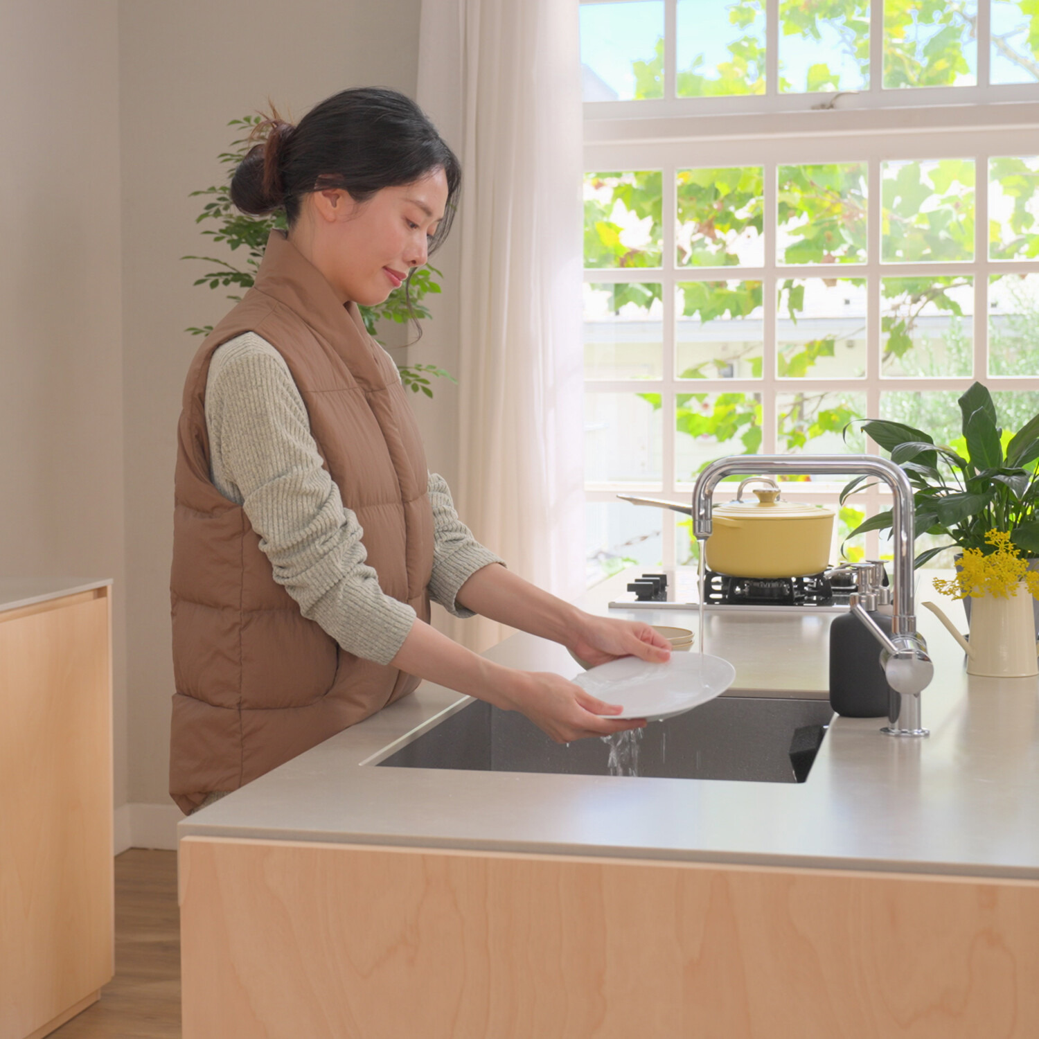 モリリン 羽毛入りヒーターベスト モバイルバッテリーセット