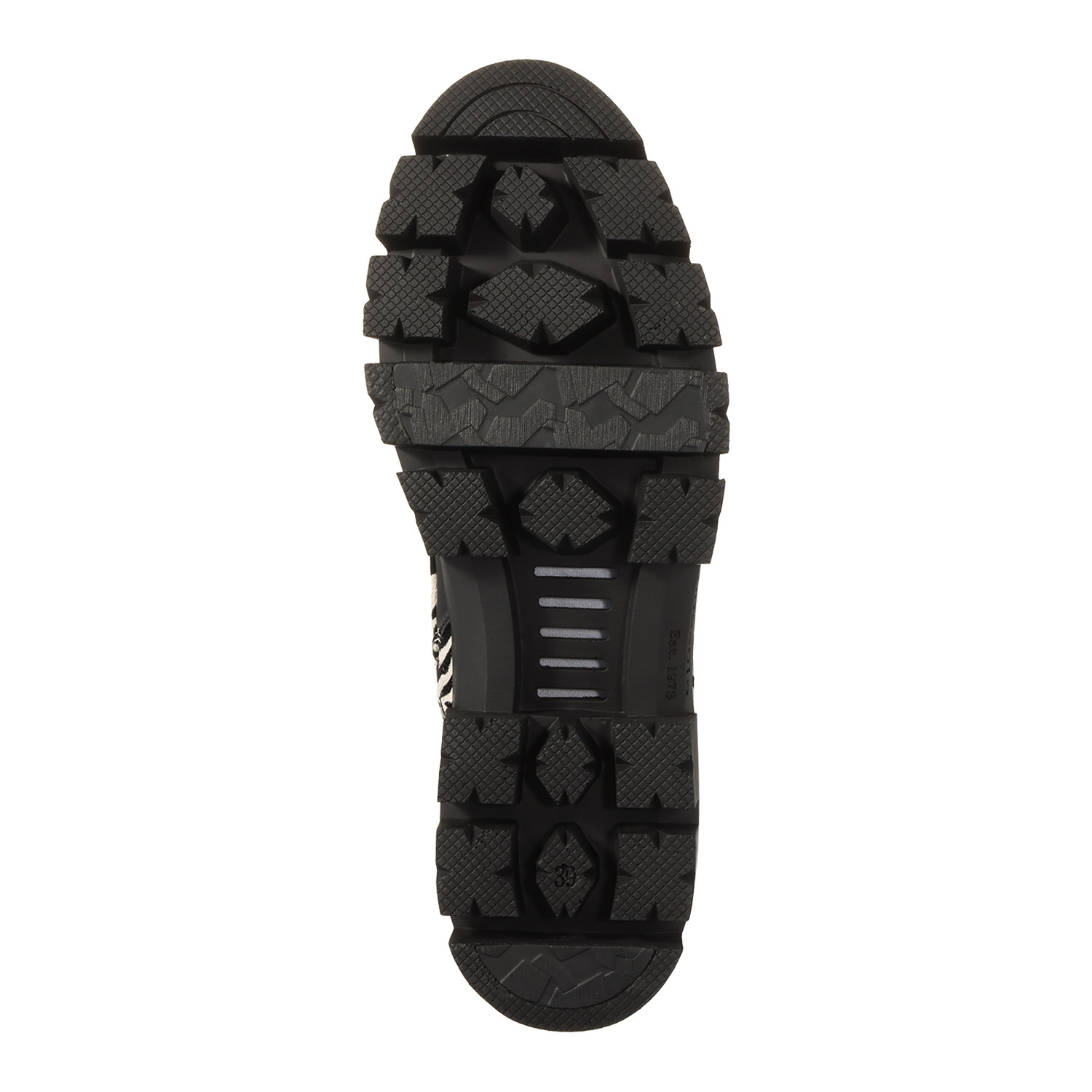 ブソラ はっ水山羊革 軽量ボリュームソール レースアップブーツ