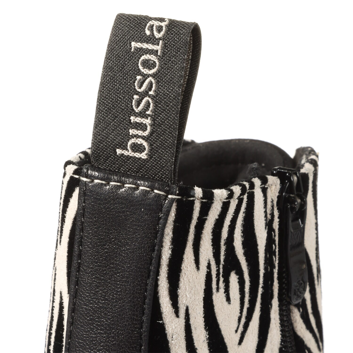 ブソラ はっ水山羊革 軽量ボリュームソール レースアップブーツ