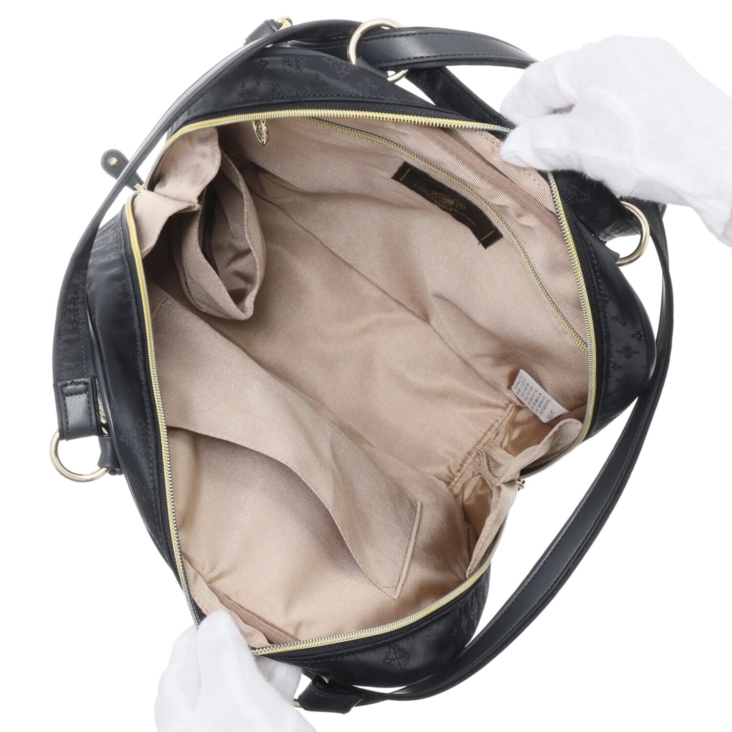 クリスチャン　オリビエ はっ水 ジャガード織 ２ウェイトートリュック