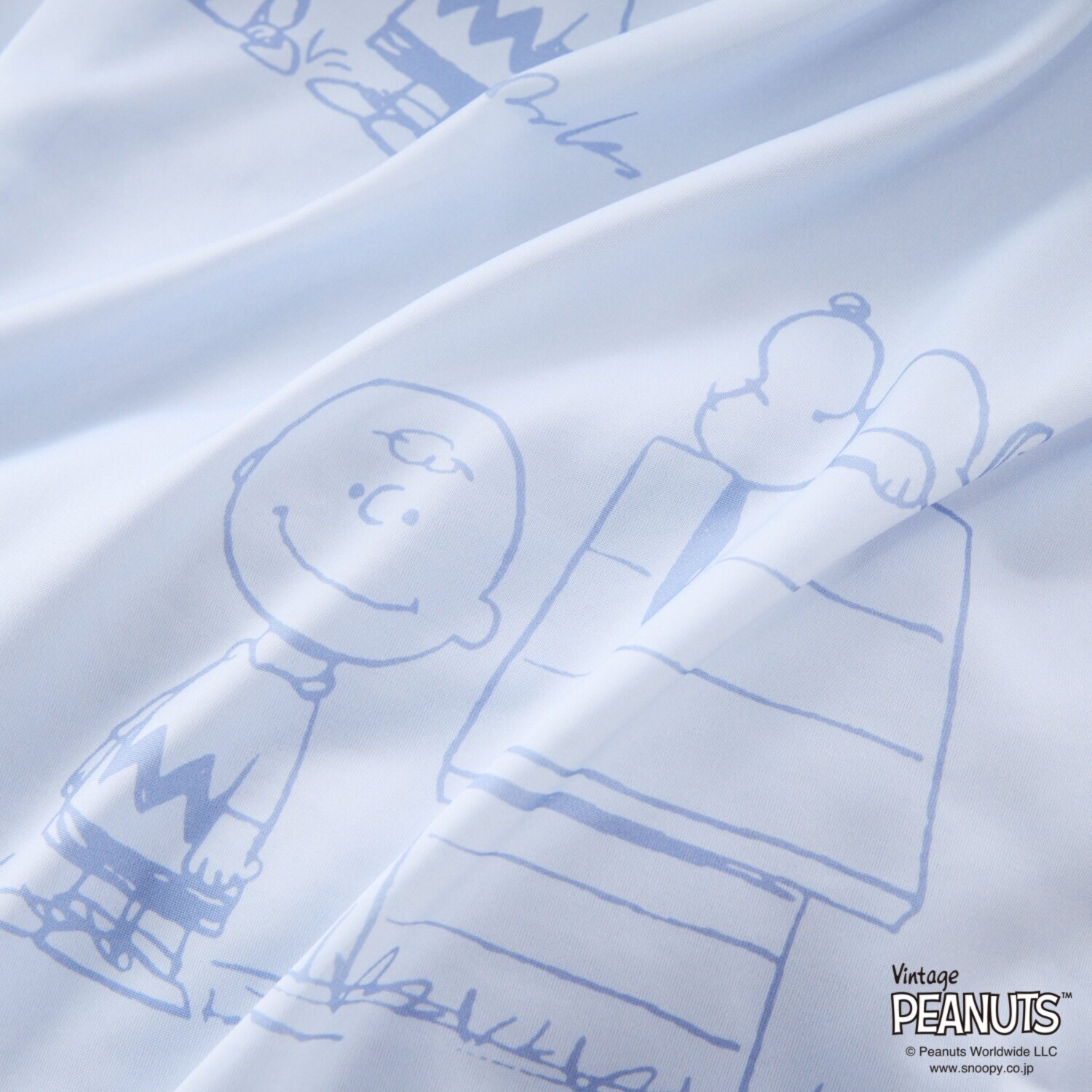 スヌーピー クール＆パイル リバーシブル ひざ掛け