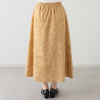 フーア ジャガード ギャザースカート