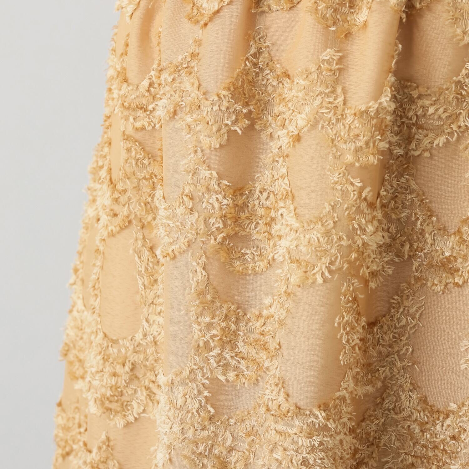 フーア ジャガード ギャザースカート