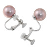 ペレフェリーク １０ｍｍＵＰ ブロッサムカラー 淡水パール スタッド イヤリング／ピアス