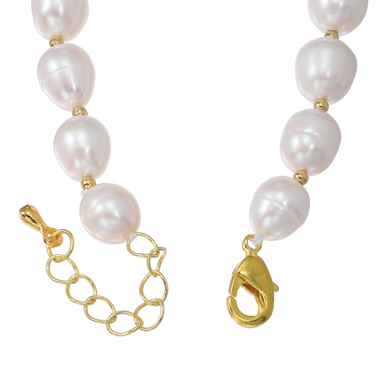 ペレフェリーク 淡水パール メタルアクセント スペシャル ブレスレット