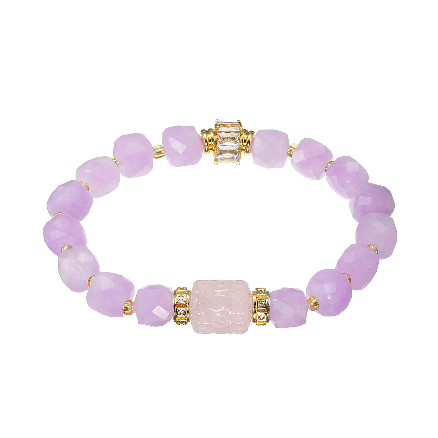 マイクローバー クォーツ マニ車パーツ イラスティック ブレスレット