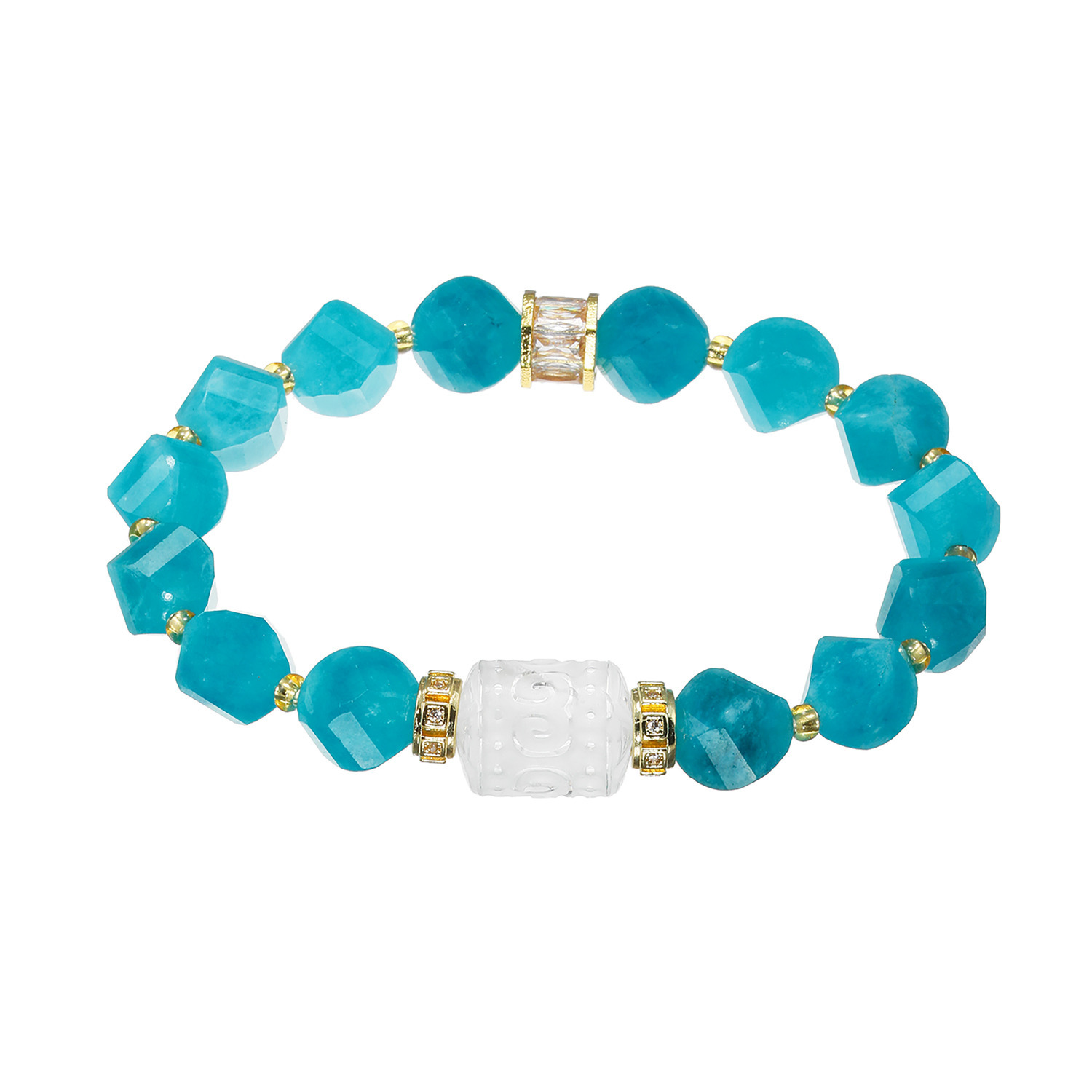 マイクローバー クォーツ マニ車パーツ イラスティック ブレスレット