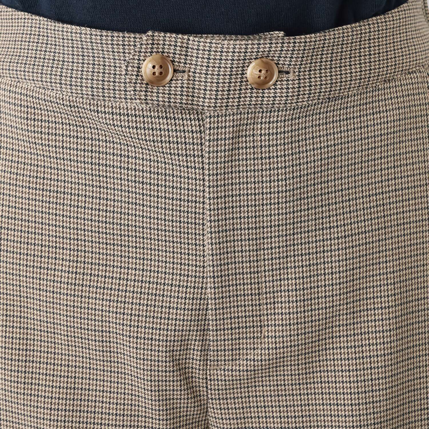 エムジェイアール　バイ マチコ　ジント　ロンドン オリジナルパターン ブリティッシュテイスト ワイドパンツ