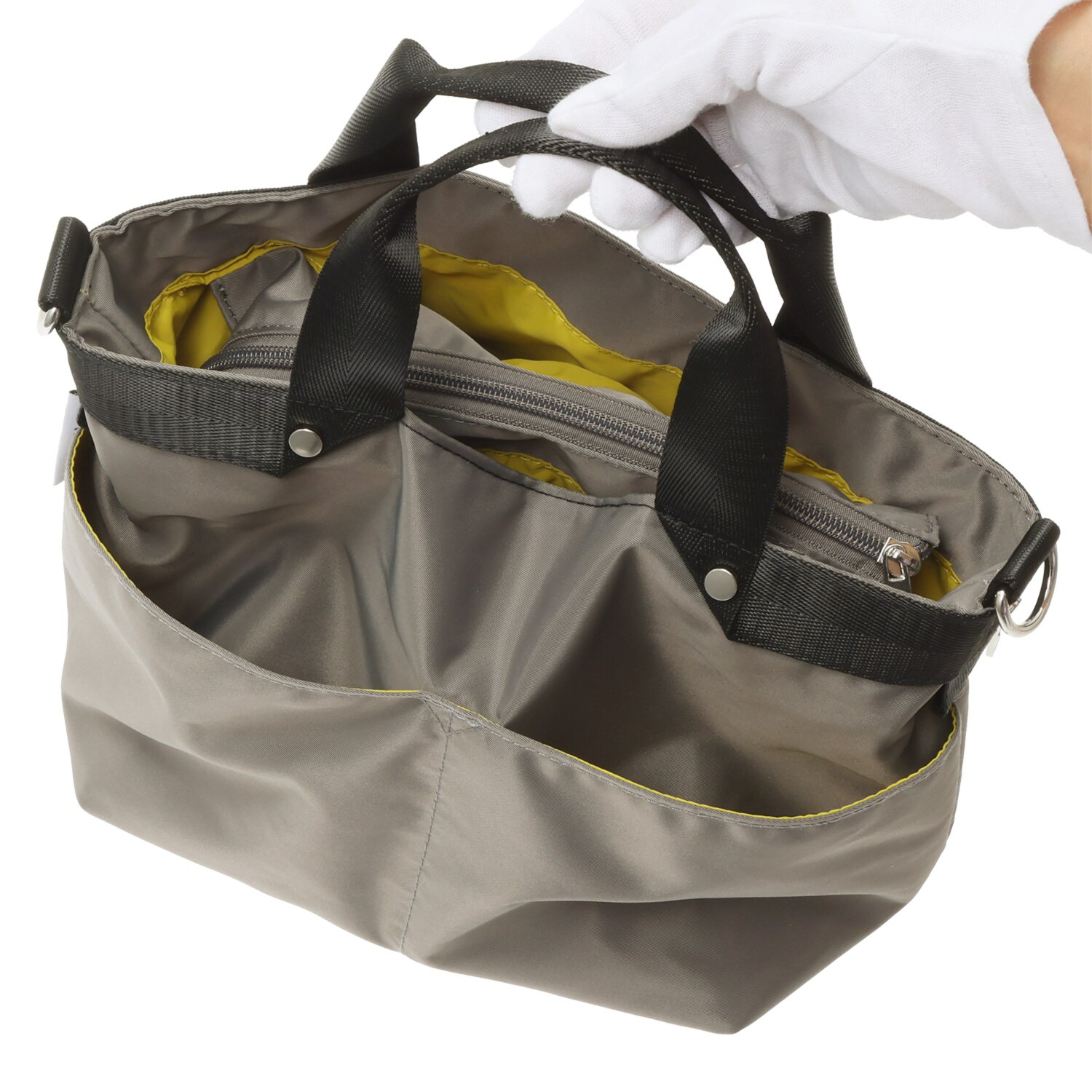 ハッピーフェイス ミニポーチ付 ２ウェイショルダーバッグ