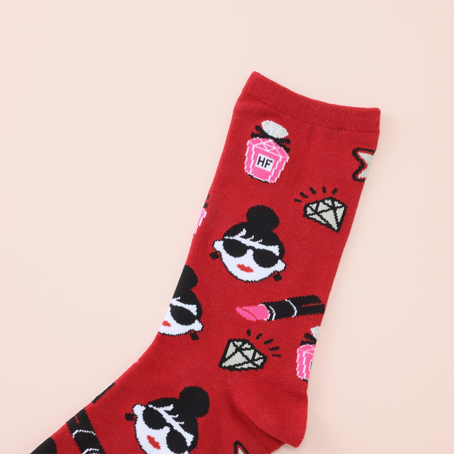 ハッピーフェイス エマとアイコン ソックス２足セット