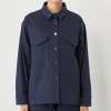 ヴィ・ドゥース コットン混ツイル微起毛 フレンチカジュアル ワークジャケット