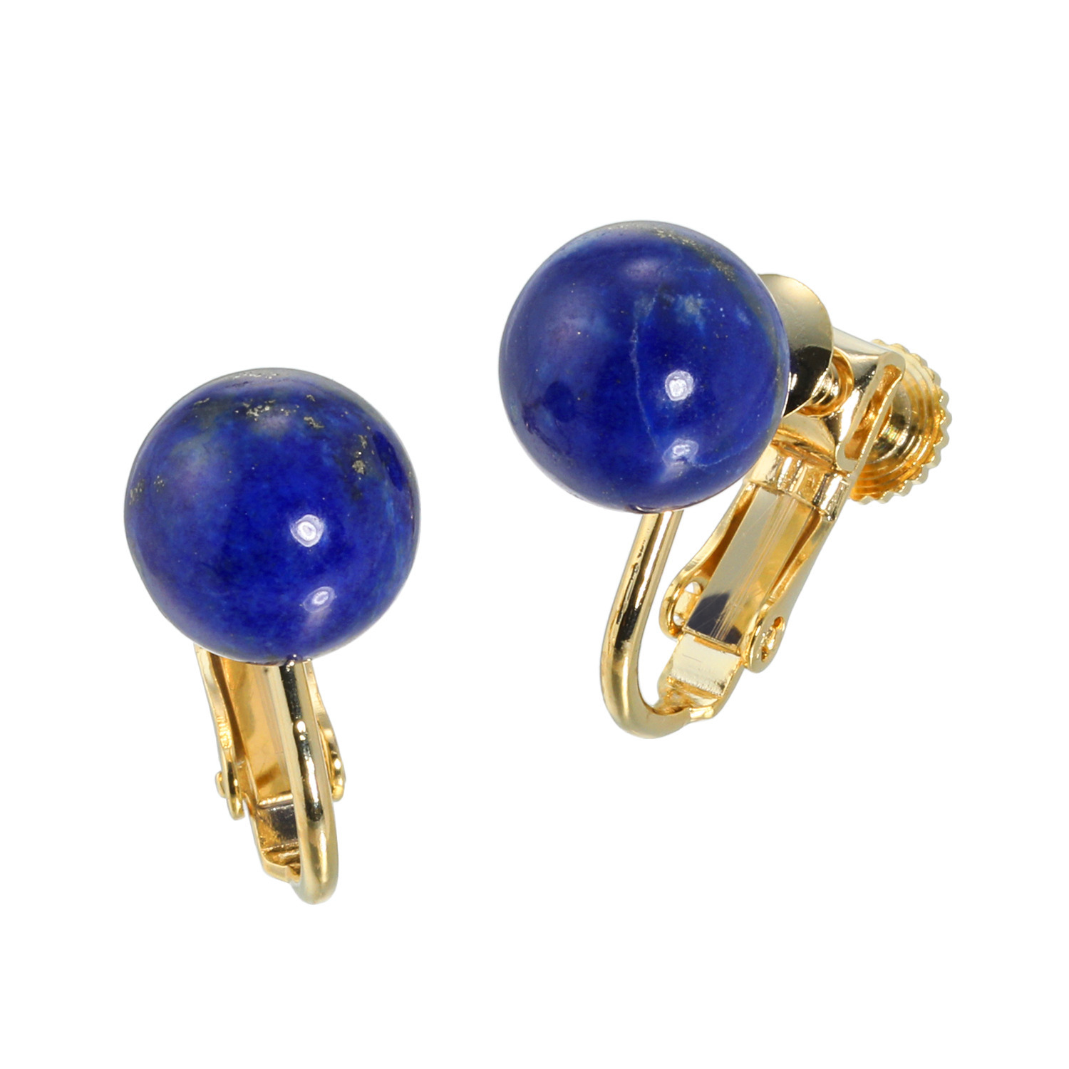 幸石堂 幸運祈願 青守珠（せいしゅだま） ラピスラズリ イヤリング／ピアス