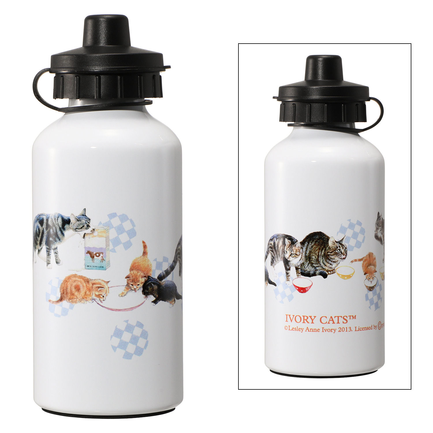 ディアカーズ ウォーターボトル “アイボリーキャッツ”