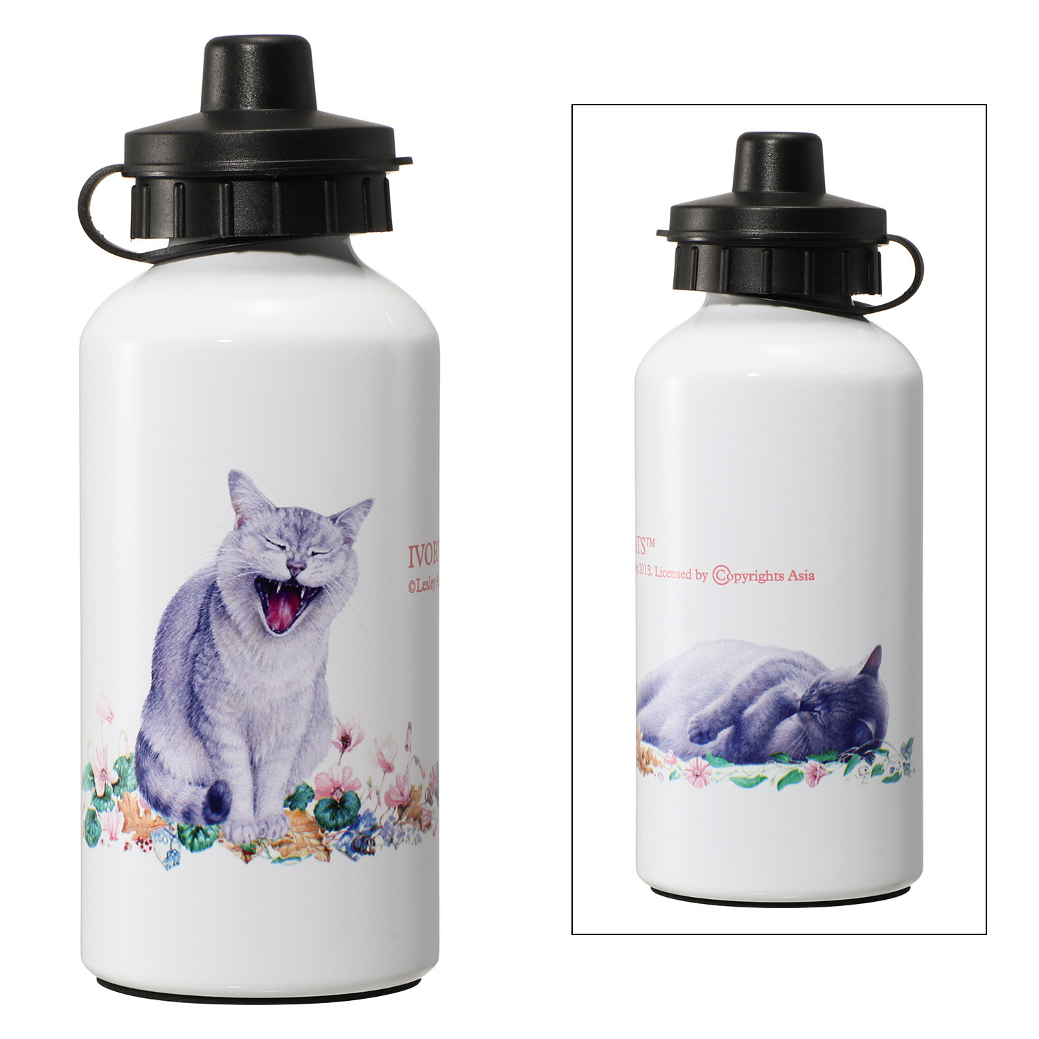 ディアカーズ ウォーターボトル “アイボリーキャッツ”