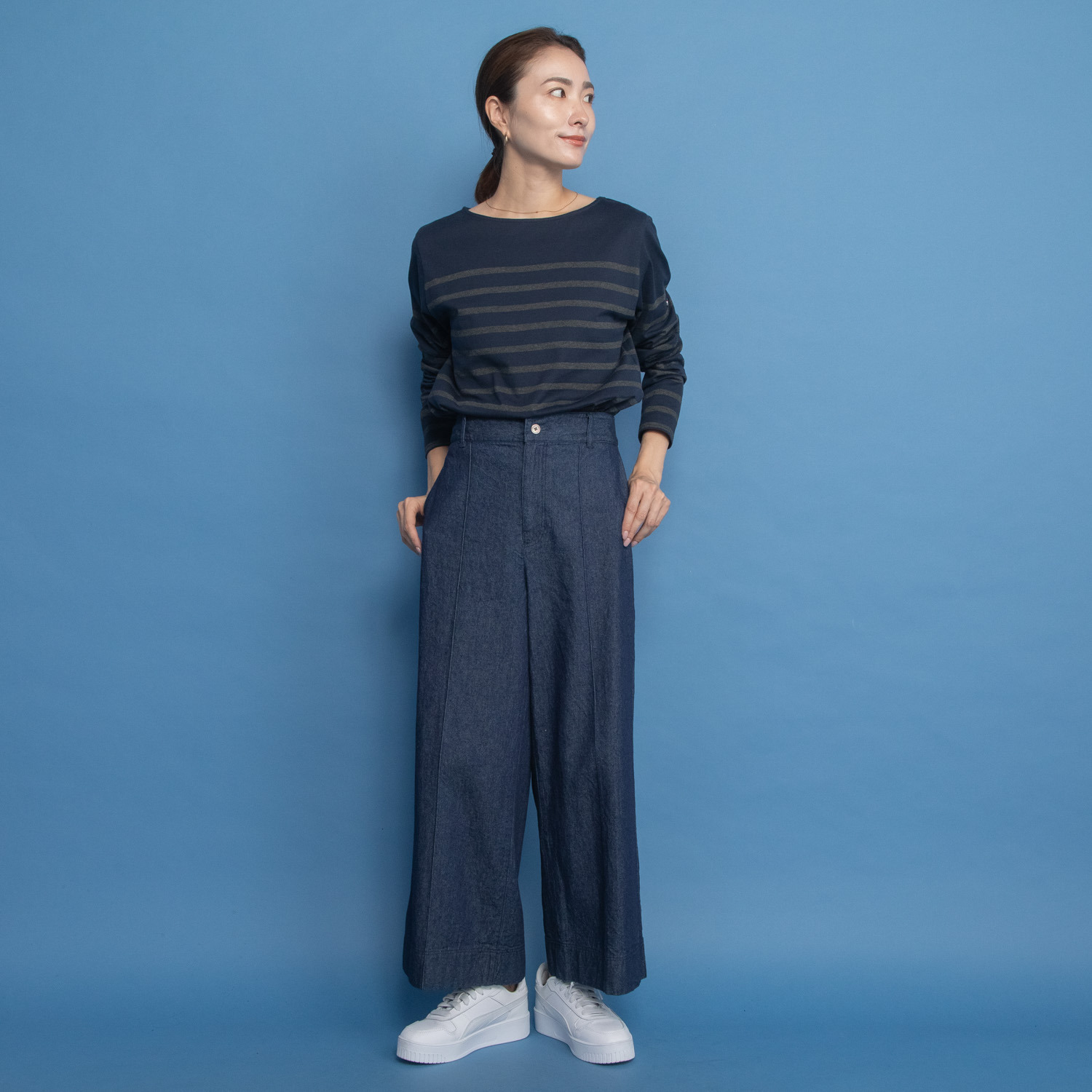 オンザビーバイサマーミー スタイルアップ＆カバー ハンサムに装う 大人のカジュアルパンツ