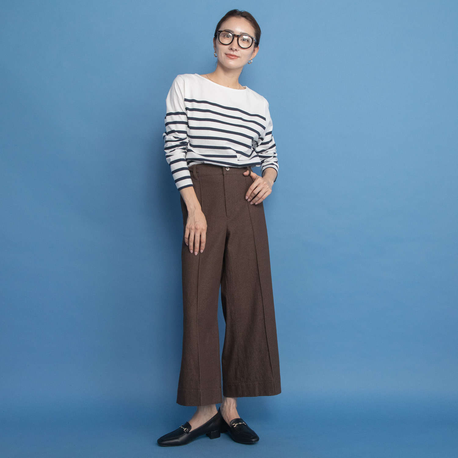 オンザビーバイサマーミー スタイルアップ＆カバー ハンサムに装う 大人のカジュアルパンツ