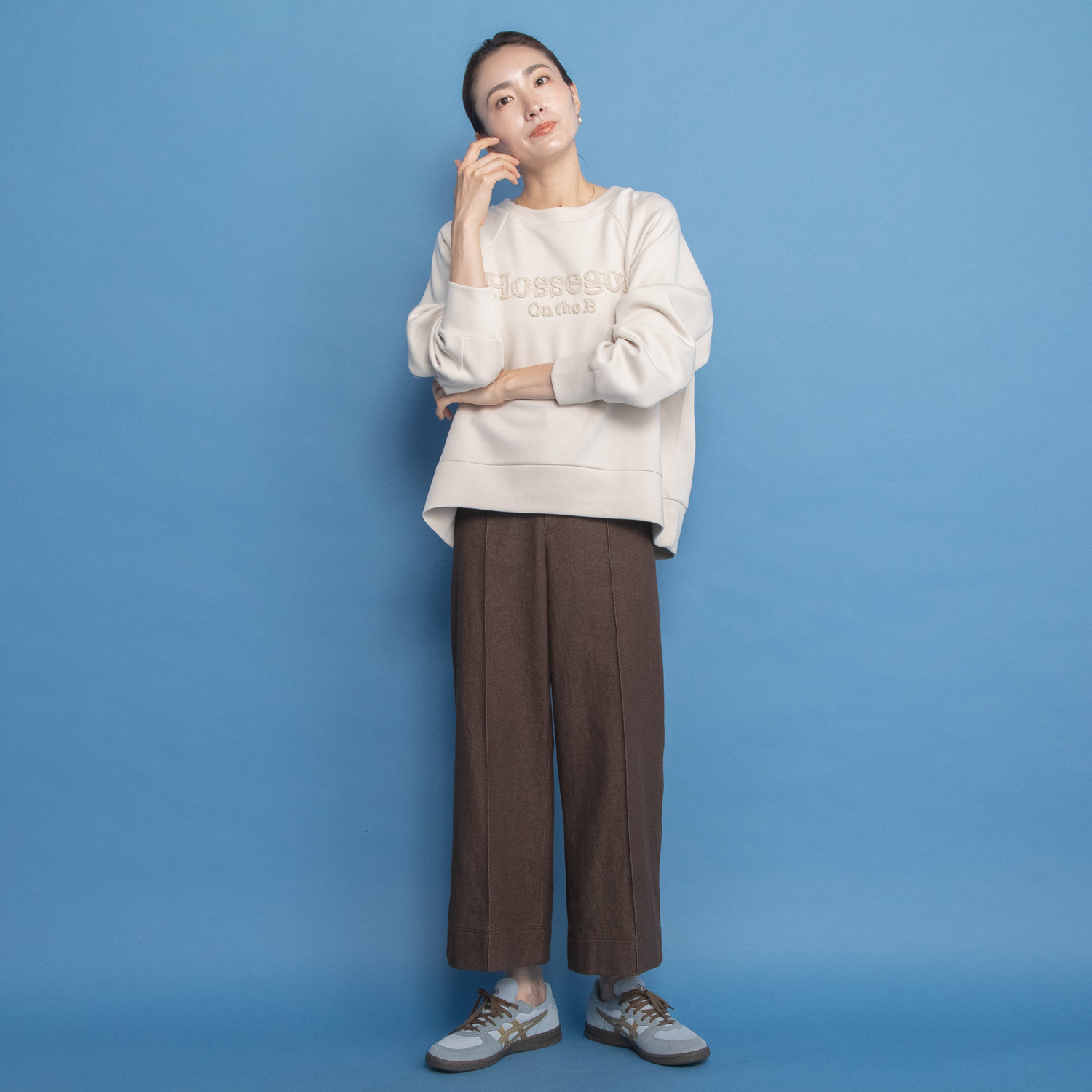 オンザビーバイサマーミー スタイルアップ＆カバー ハンサムに装う 大人のカジュアルパンツ