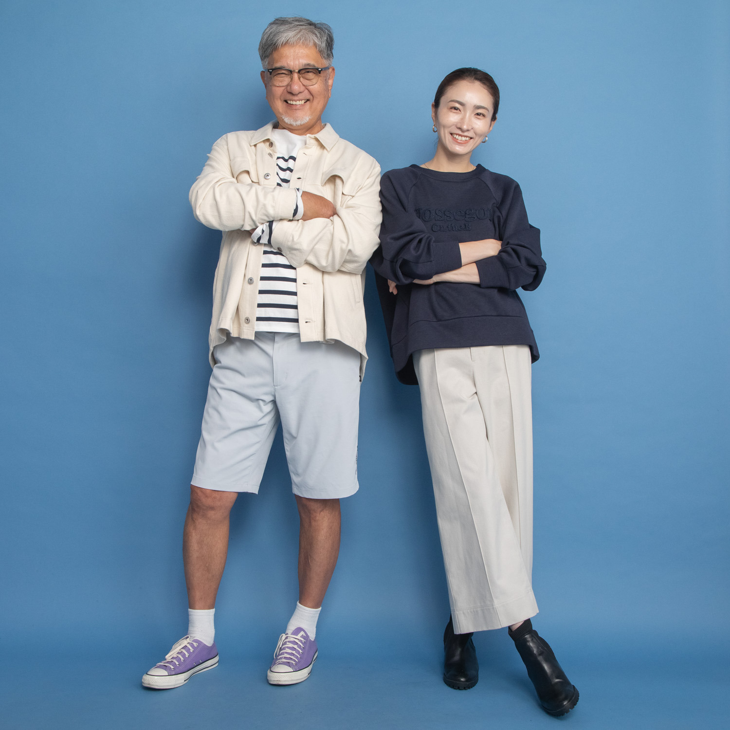 オンザビーバイサマーミー スタイルアップ＆カバー ハンサムに装う 大人のカジュアルパンツ