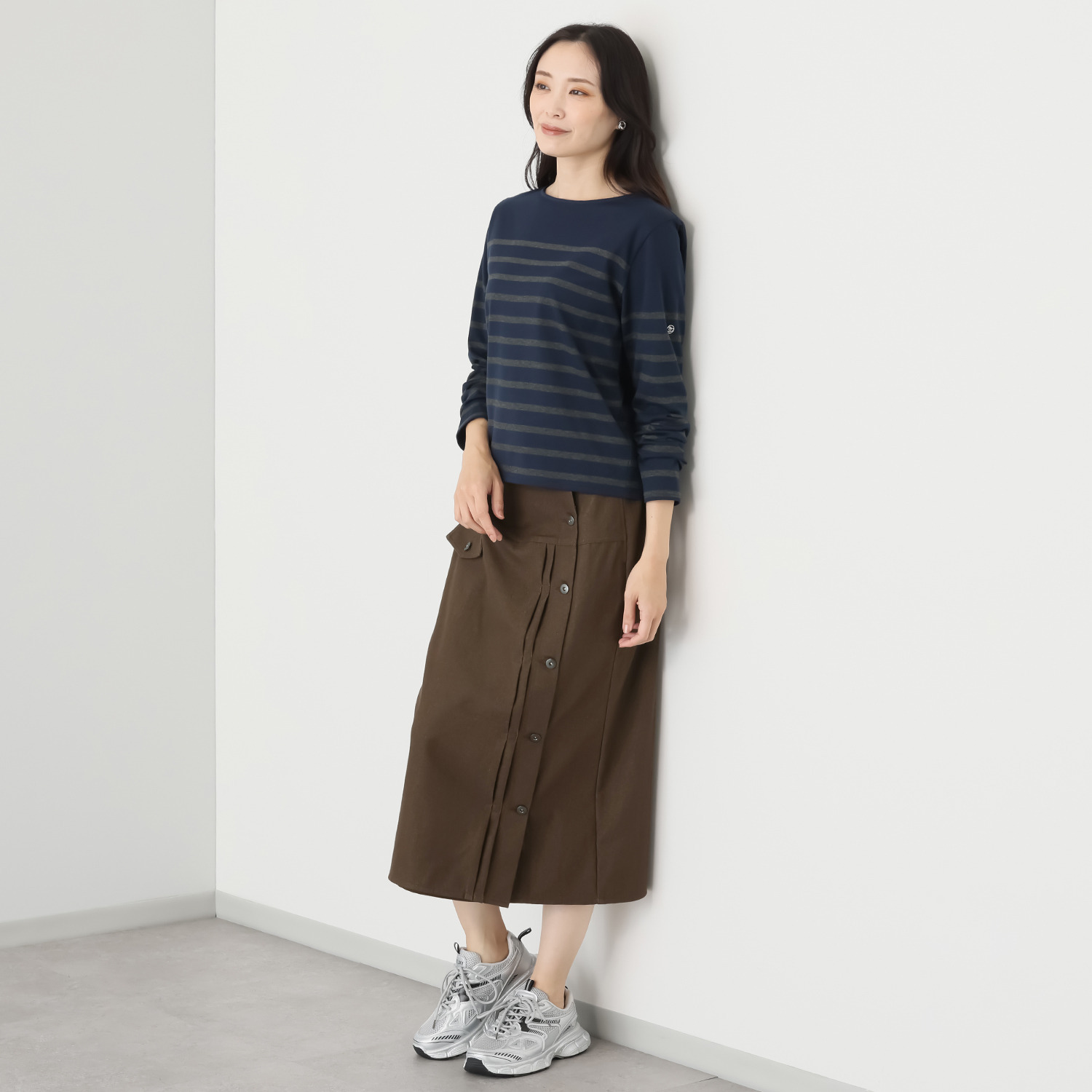 オンザビーバイサマーミー 大人が着てサマになる フレンチスタイル ボーダーＴシャツ