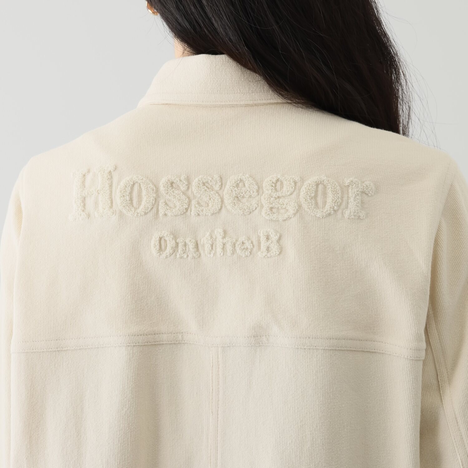 オンザビーバイサマーミー 気楽におしゃれに羽織る サガラ刺しゅう デザインブルゾン