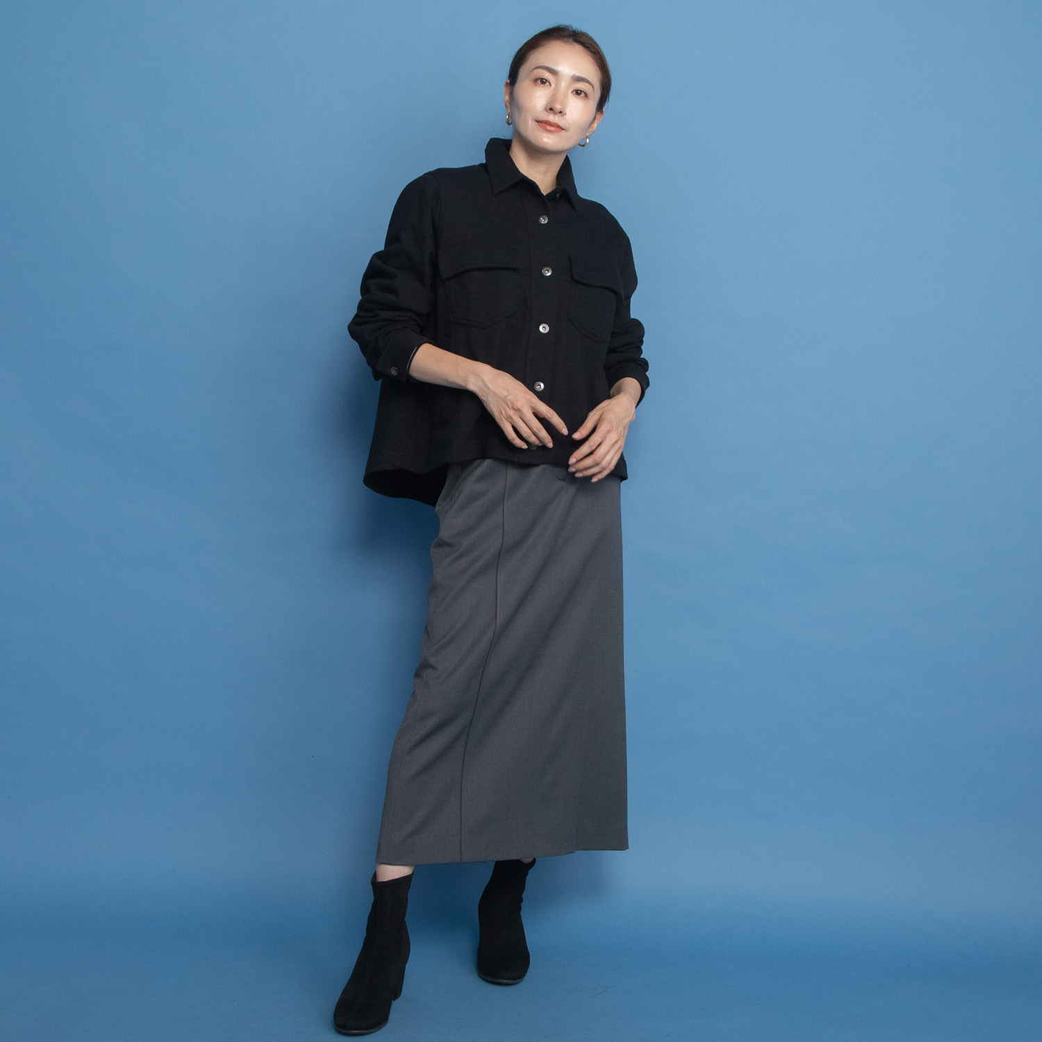 オンザビーバイサマーミー 気楽におしゃれに羽織る サガラ刺しゅう デザインブルゾン