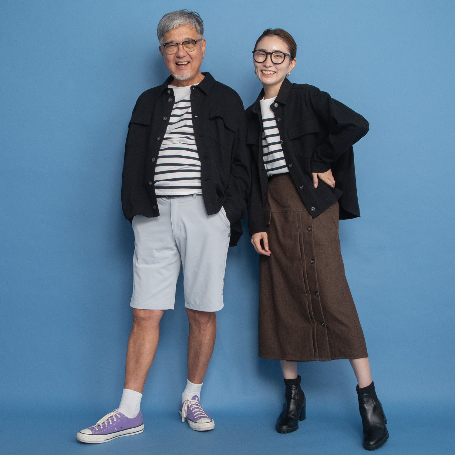 オンザビーバイサマーミー 気楽におしゃれに羽織る サガラ刺しゅう デザインブルゾン