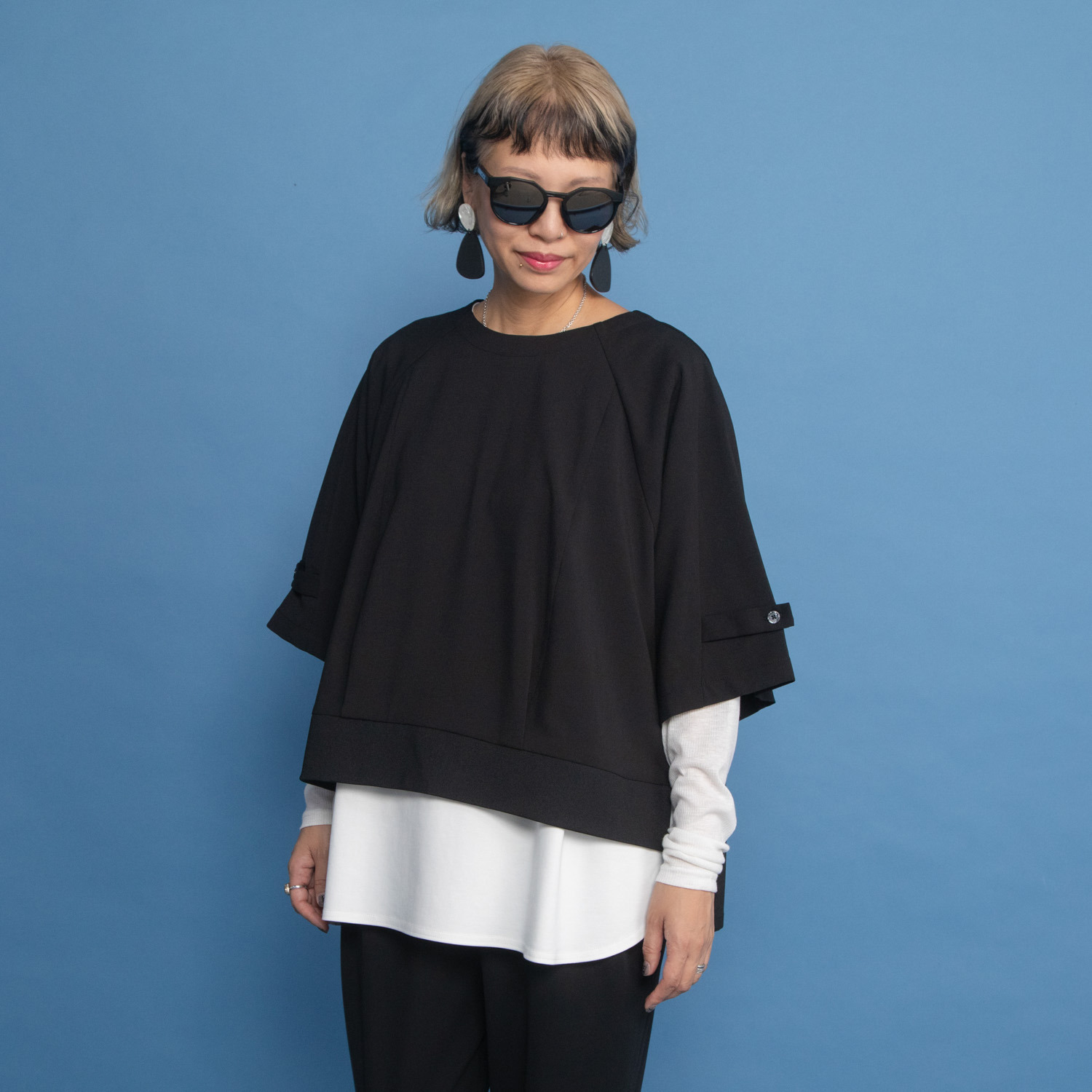 ヨーコモリモト おしゃれと着回しを シーズンレスで楽しむ デザインブラウス