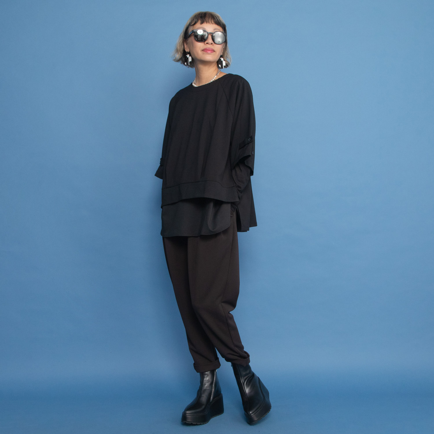 ヨーコモリモト おしゃれと着回しを シーズンレスで楽しむ デザインブラウス