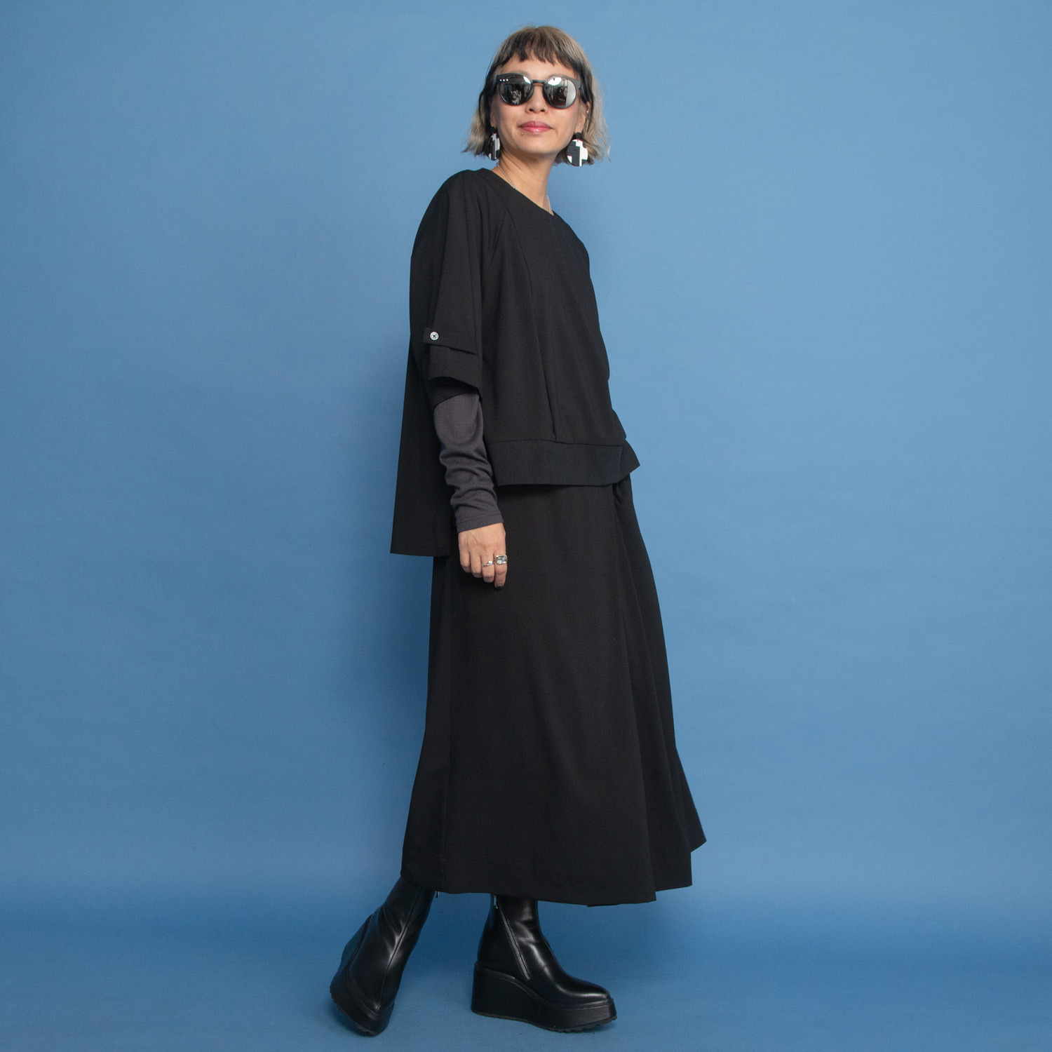 ヨーコモリモト おしゃれと着回しを シーズンレスで楽しむ デザインブラウス