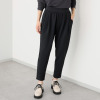 ヨーコモリモト ツイルジャージー＆リブ ラクしておしゃれを格上げ テーパードパンツ