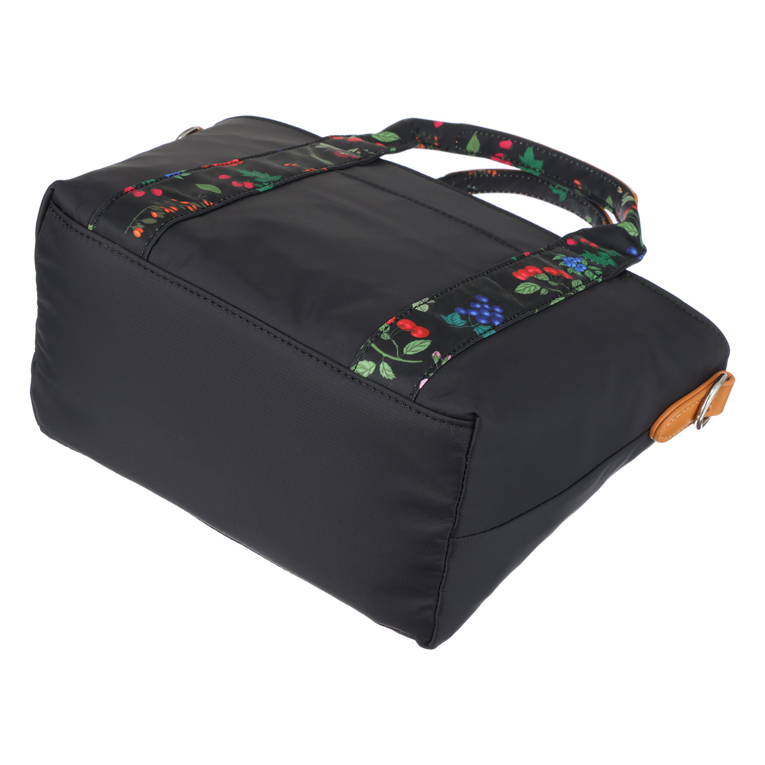 ビサイユ はっ水 “ヌートピア” フラワーアクセント ２ウェイバッグ