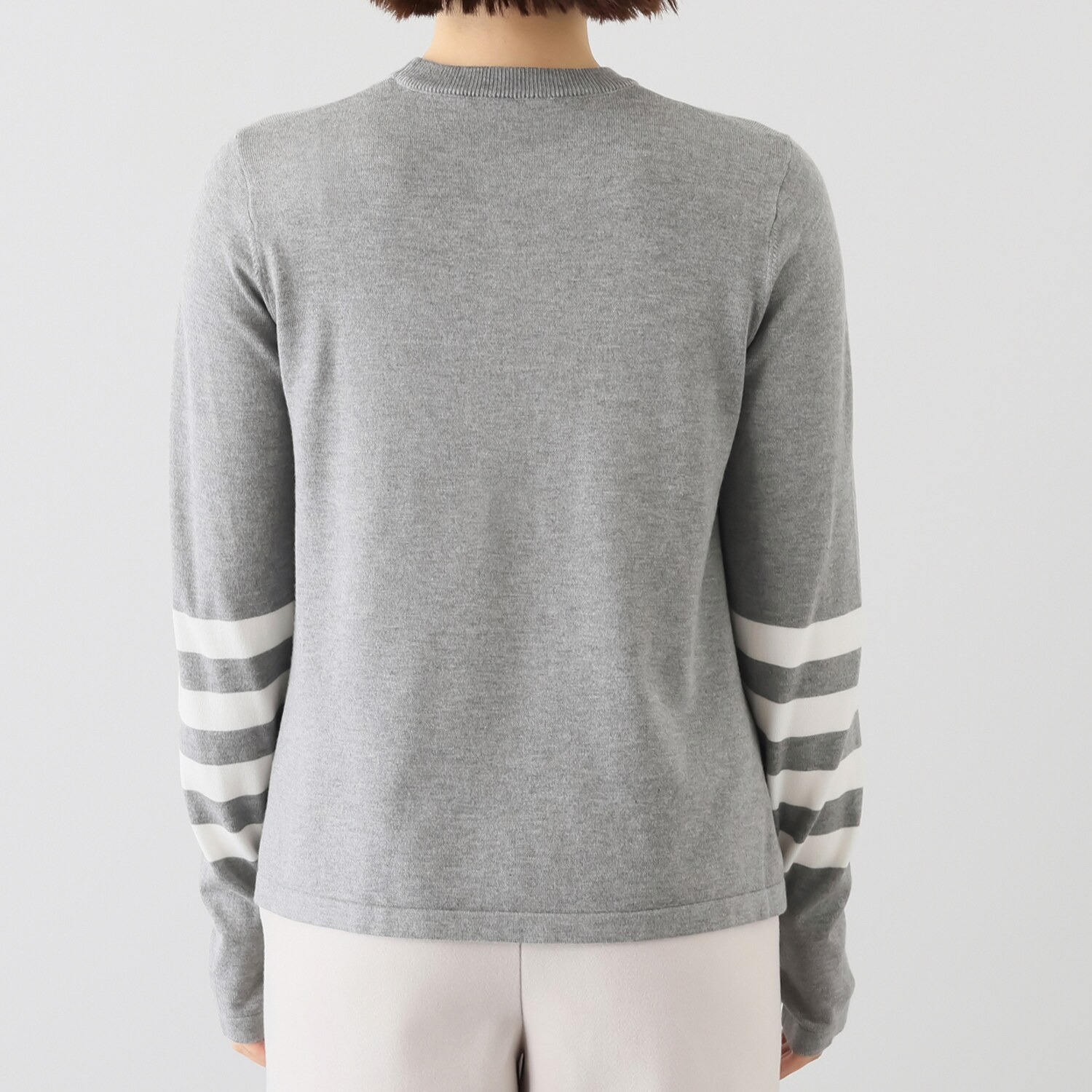 エアリーフェアリー アームボーダー ニットプルオーバー