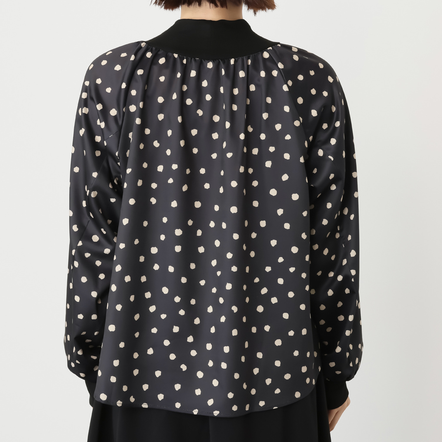 エアリーフェアリー ハイネック プリントプルオーバー