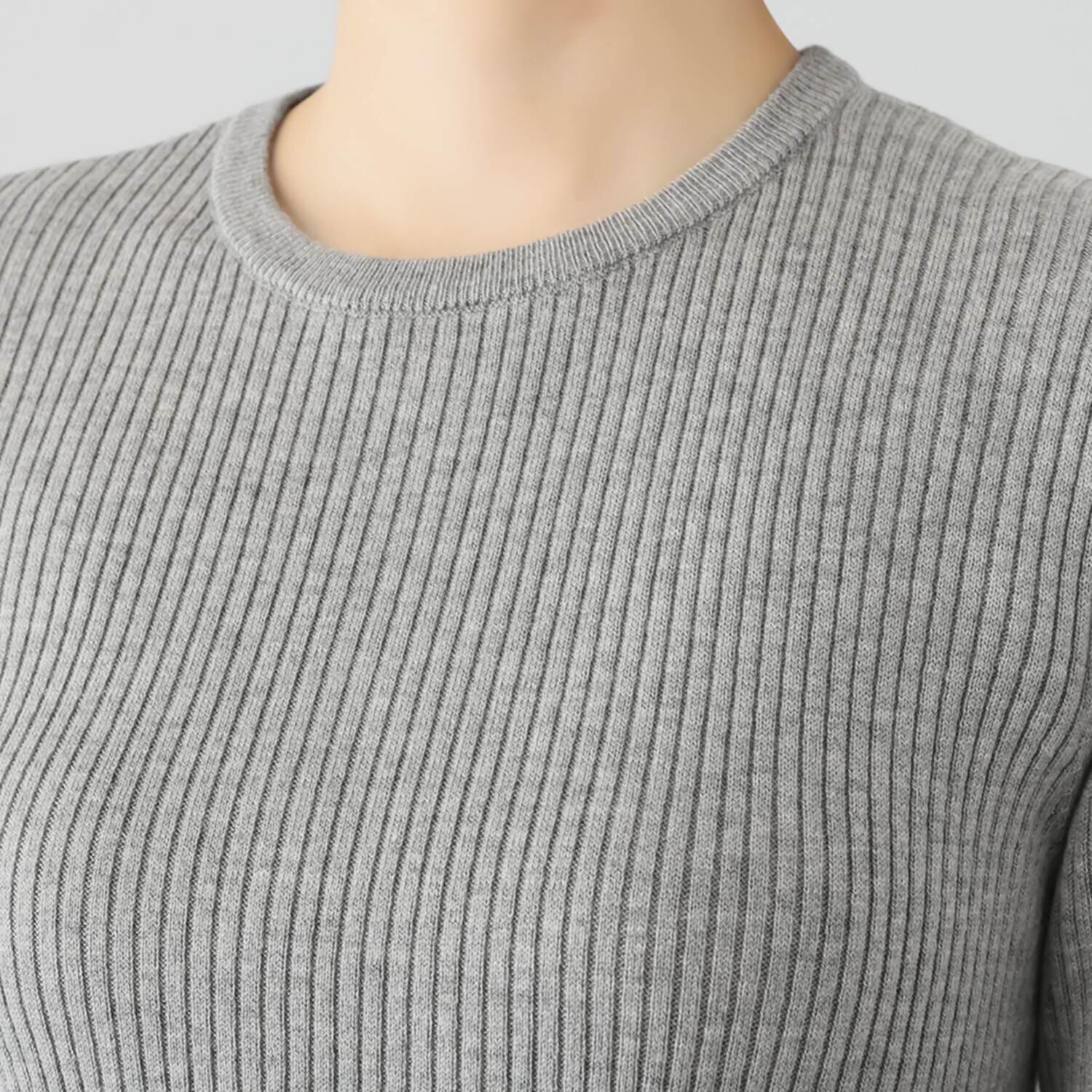 エアリーフェアリー 袖フリルアクセント ニットプルオーバー