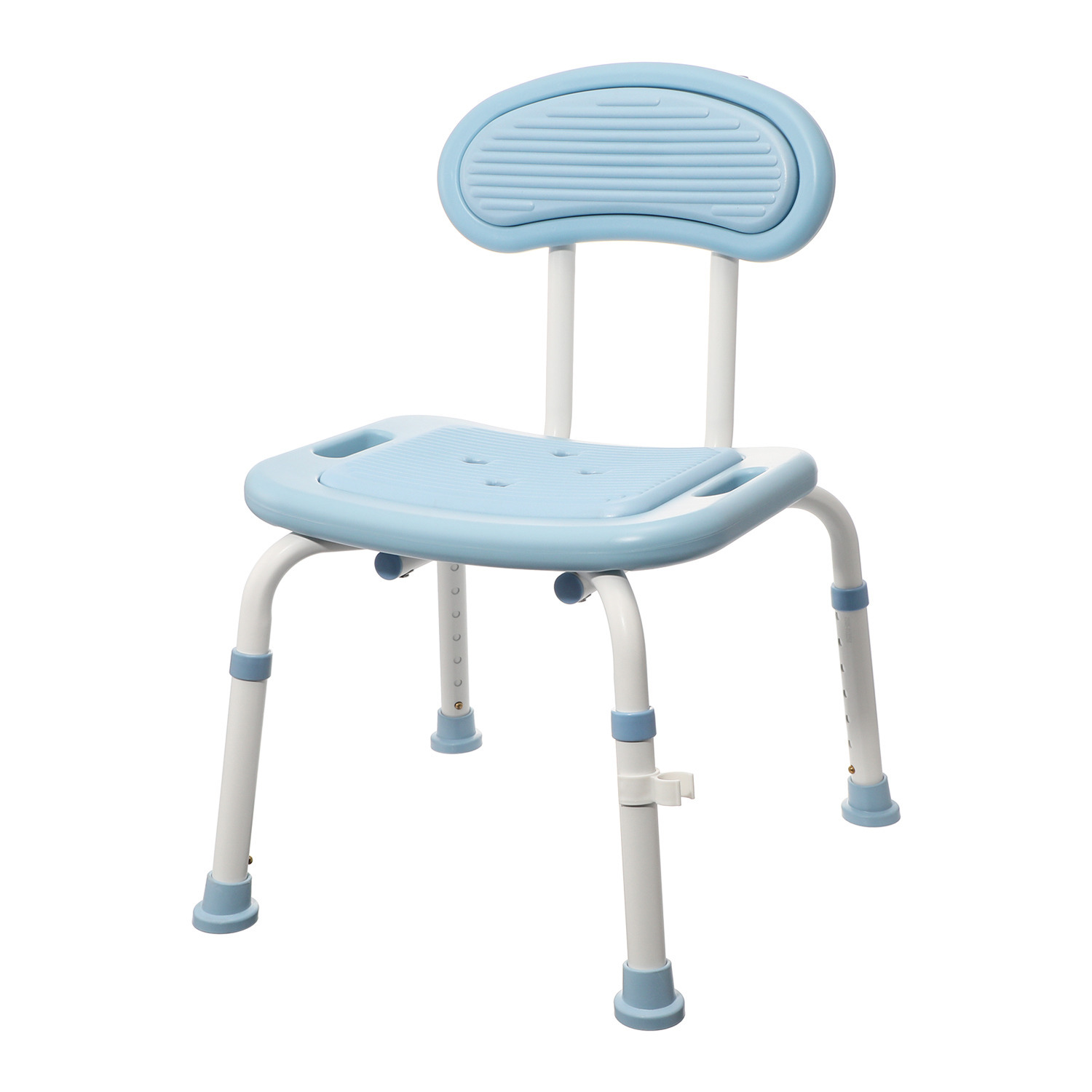 ボタン１つで簡単に 高さ調整可能 コンフォートバスチェア