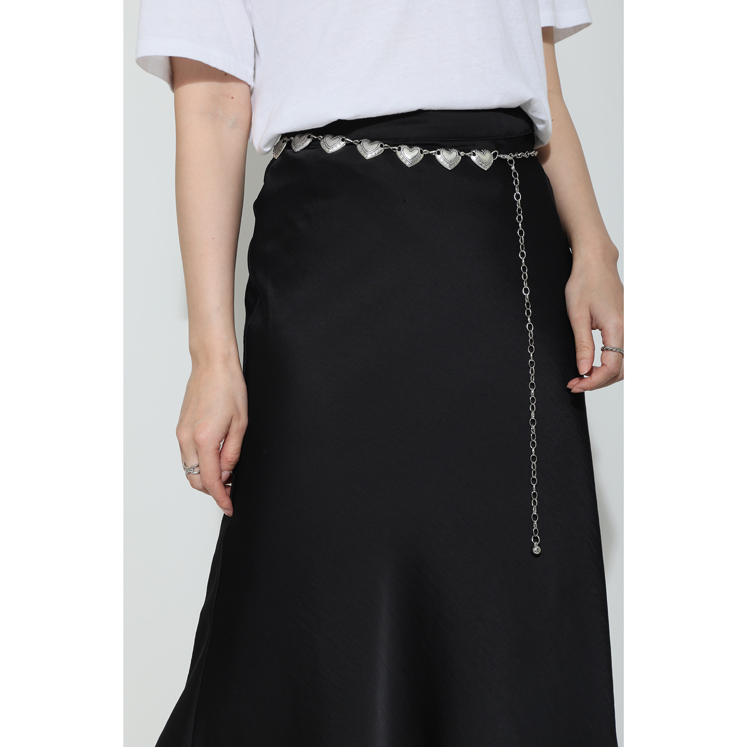 ドンナルマ ハートデザイン チェーンベルト