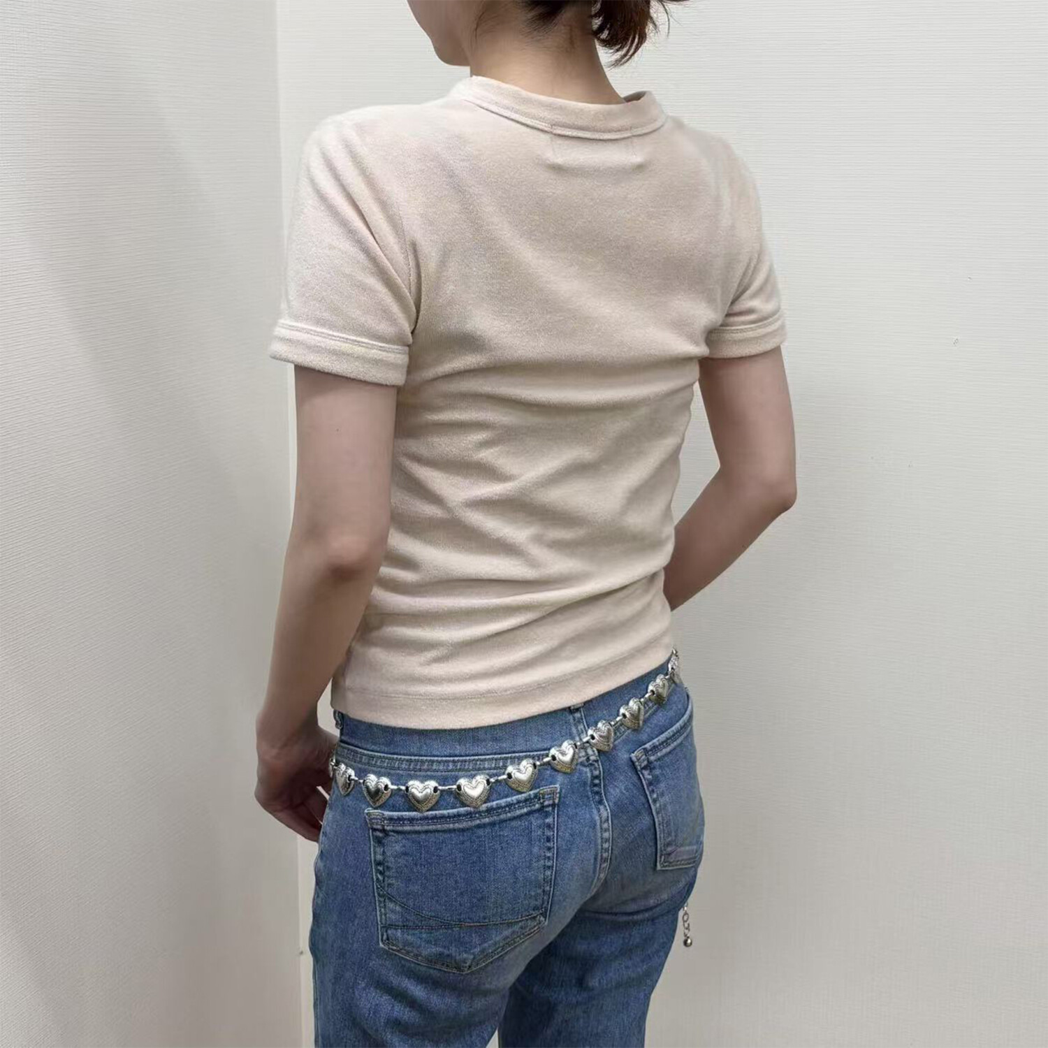 ドンナルマ ハートデザイン チェーンベルト